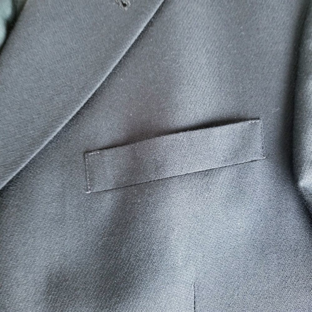 Tommy Hilfiger Dark Blue Wool 3 Button Sport Coat Blazer Jacket - Picture 8 of 14